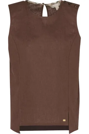Barbour Mujer, Camisetas, Marrón, Talla: M