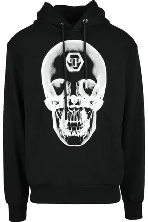 Philipp Plein Hombre, Sudaderas, Negro, Talla: M