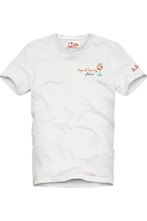 MC2 SAINT BARTH Hombre, Camisetas, Blanco, Talla: XL