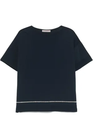 D.EXTERIOR Mujer, Camisetas, Azul, Talla: M
