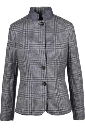 Kiton Mujer, Chaquetas, Gris, Talla: M