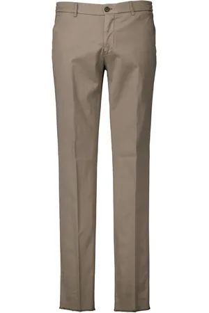 Berwich Hombre, Pantalones, Marrón, Talla: XS