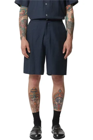 John Richmond Hombre, Pantalones cortos, Azul, Talla: M