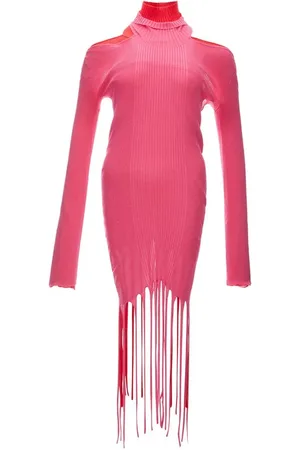 Bottega Veneta Mujer, Vestidos, Rosa, Talla: L