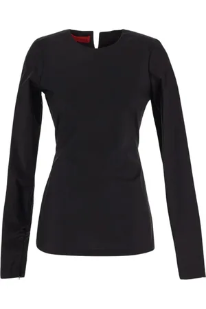 Thelatest Mujer, Camisetas, Negro, Talla: M