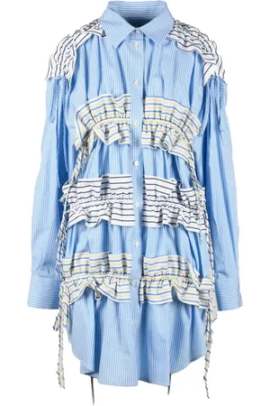 Msgm Mujer, Vestidos, Azul, Talla: 2XS