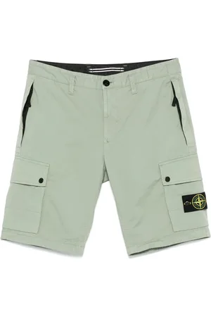 Stone Island Hombre, Pantalones cortos, Verde, Talla: W33