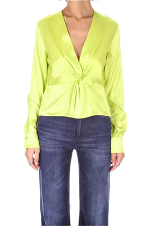 Pinko Mujer, Blusas y Camisas, Verde, Talla: S