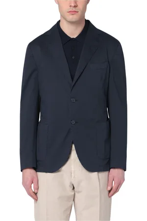 Biagio Santaniello Hombre, Chaquetas, Azul, Talla: S
