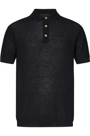 LOW BRAND Hombre, Camisetas, Negro, Talla: XL
