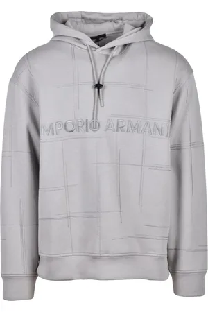 Emporio Armani Hombre, Sudaderas, Gris, Talla: L