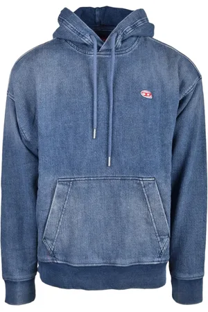 Diesel Hombre, Sudaderas, Azul, Talla: 2XL