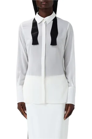 Elisabetta Franchi Mujer, Blusas y Camisas, Blanco, Talla: L