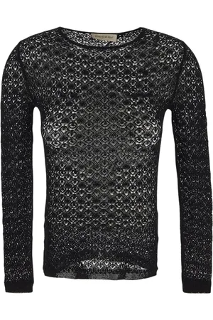GENTRYPORTOFINO Mujer, Jerseys, Negro, Talla: 2XS