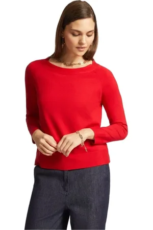 Elena Miro Mujer, Camisetas, Rojo, Talla: L