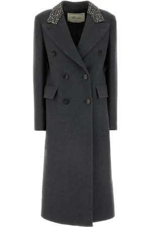 BLUMARINE Mujer, Abrigos, Gris, Talla: S
