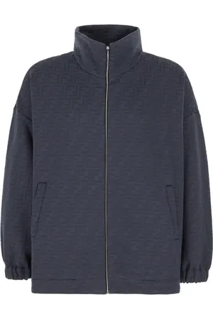 Fendi Hombre, Chaquetas, Azul, Talla: L