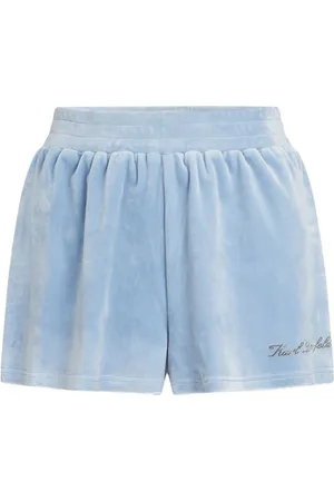 Karl Lagerfeld Mujer, Pantalones cortos, Azul, Talla: S