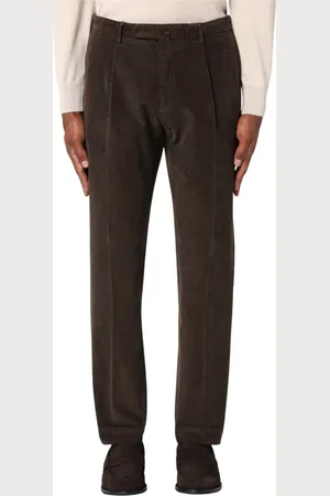 Biagio Santaniello Hombre, Pantalones, Marrón, Talla: M