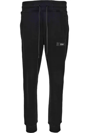 VERSACE Hombre, Pantalones, Negro, Talla: XL