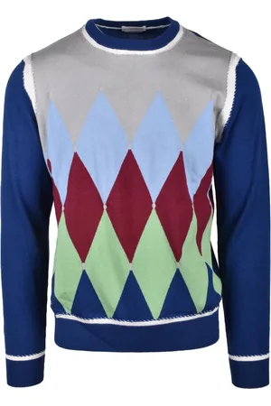 BALLANTYNE Hombre, Jerseys, Azul, Talla: L