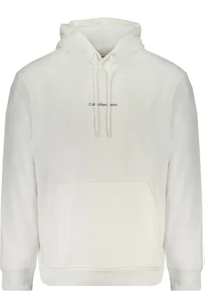 Calvin Klein Hombre, Sudaderas, Blanco, Talla: 2XL