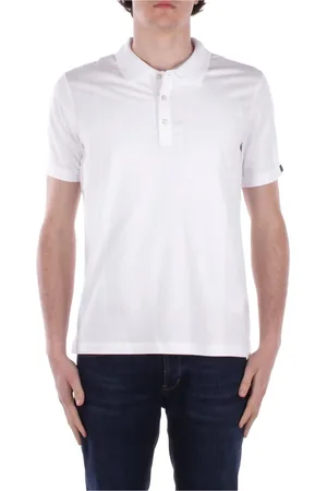 FAY Hombre, Camisetas, Blanco, Talla: 2XL