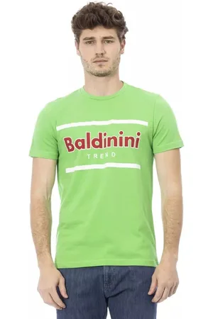 BALDININI Hombre, Camisetas, Verde, Talla: L