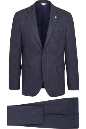 Manuel Ritz Hombre, Trajes, Azul, Talla: L