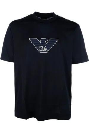 Emporio Armani Hombre, Camisetas, Azul, Talla: XL