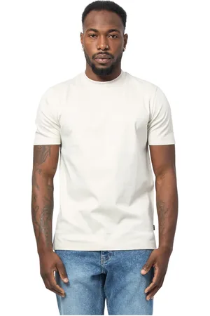 HUGO BOSS Hombre, Camisetas, Blanco, Talla: S