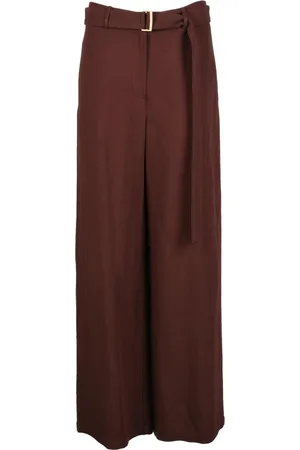 ALYSI Mujer, Pantalones, Marrón, Talla: S