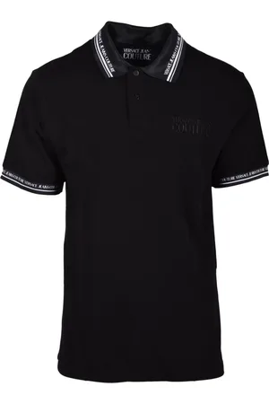 VERSACE Hombre, Camisetas, Negro, Talla: S