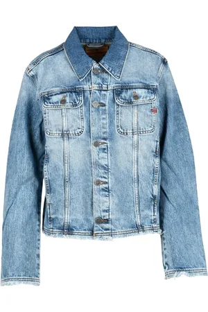 Diesel Mujer, Chaquetas, Azul, Talla: M