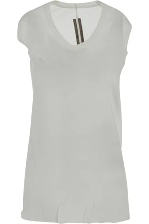 Rick Owens Mujer, Camisetas, Blanco, Talla: M