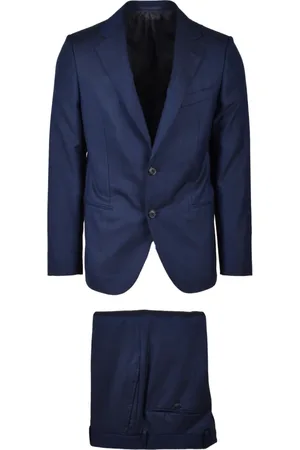 CARUSO Hombre, Trajes, Azul, Talla: M