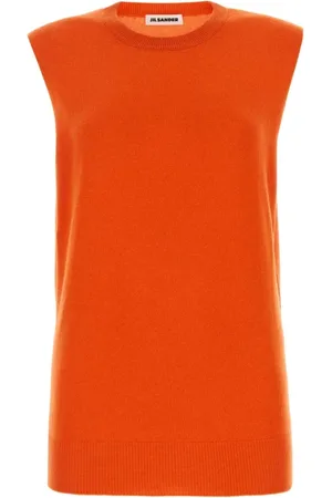 Jil Sander Mujer, Camisetas, Naranja, Talla: S