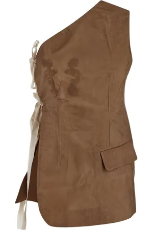 UMA WANG Mujer, Camisetas, Marrón, Talla: M