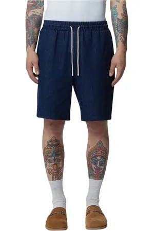 John Richmond Hombre, Pantalones cortos, Azul, Talla: W32