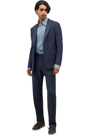 Boglioli Hombre, Trajes, Azul, Talla: S
