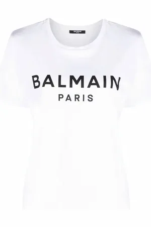 Balmain Mujer, Camisetas, Blanco, Talla: S