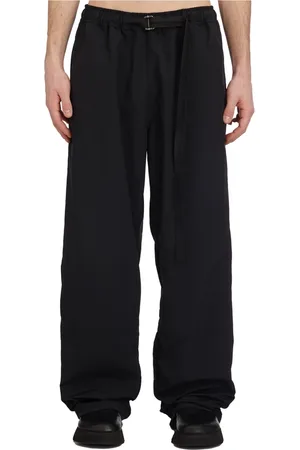 PAURA Hombre, Pantalones, Negro, Talla: L