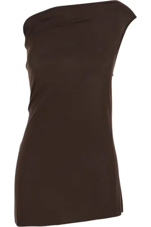 Rick Owens Mujer, Camisetas, Marrón, Talla: XS