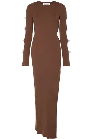 Mach & Mach Mujer, Vestidos, Marrón, Talla: M