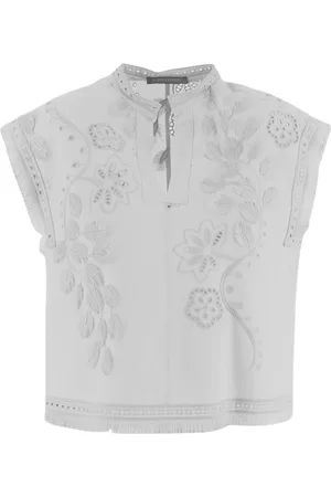 Alberta Ferretti Mujer, Blusas y Camisas, Blanco, Talla: M