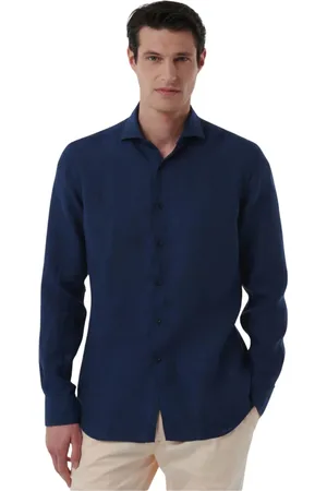 Xacus Hombre, Camisas, Azul, Talla: XL
