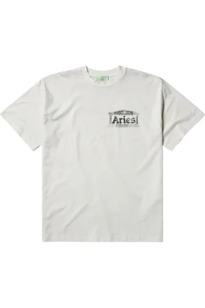 ARIES Hombre, Camisetas, Blanco, Talla: M