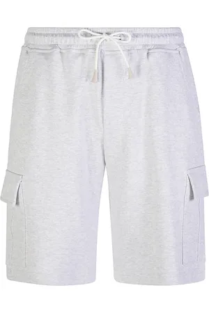 ELEVENTY Hombre, Pantalones cortos, Gris, Talla: L