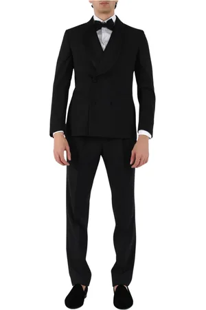 PAOLONI Hombre, Trajes, Negro, Talla: L
