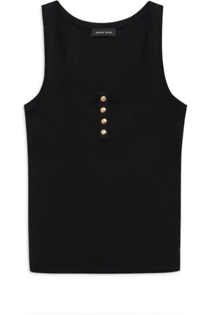 ANINE BING Mujer, Camisetas, Negro, Talla: L